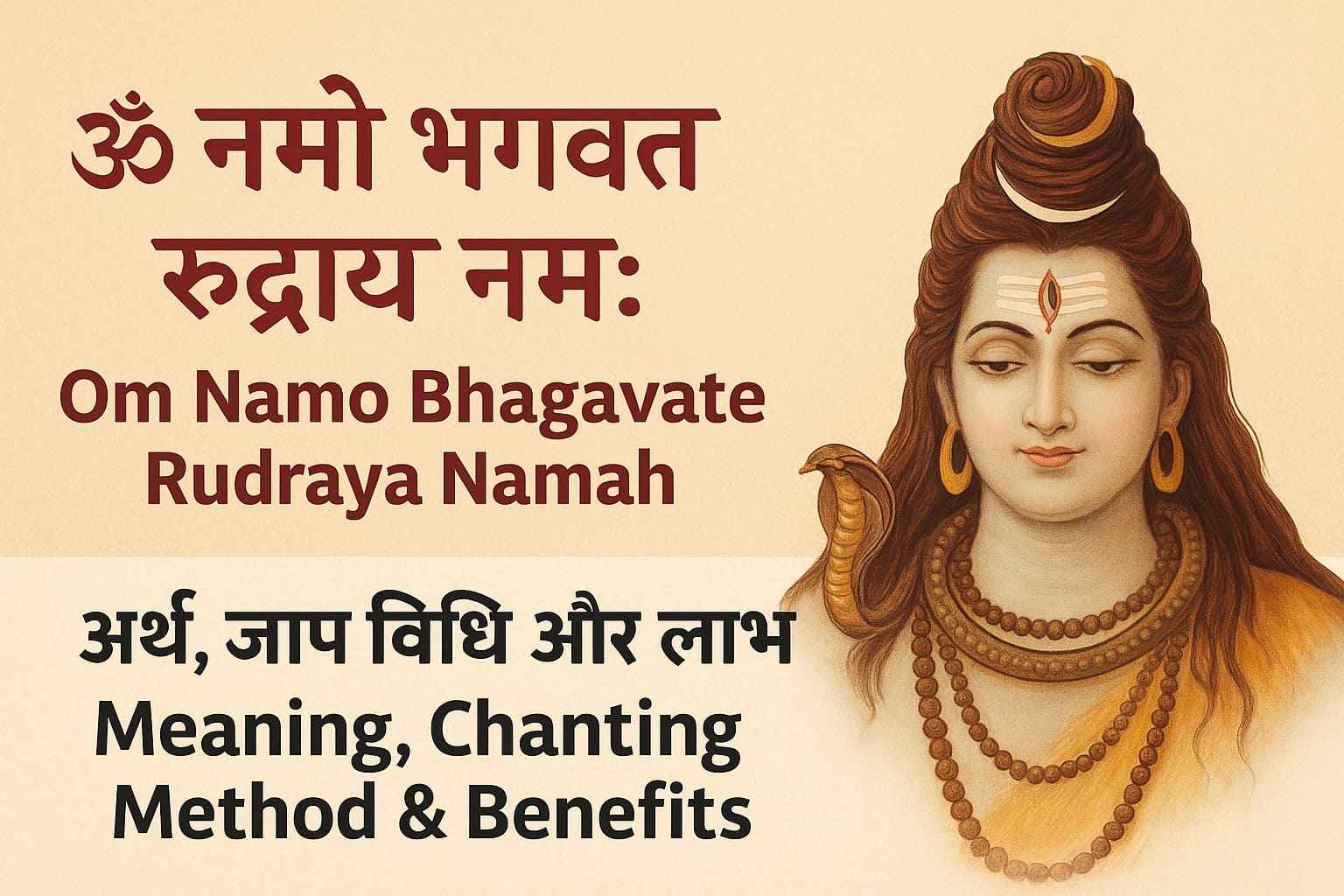Om Namo Bhagavate Rudraya Namah