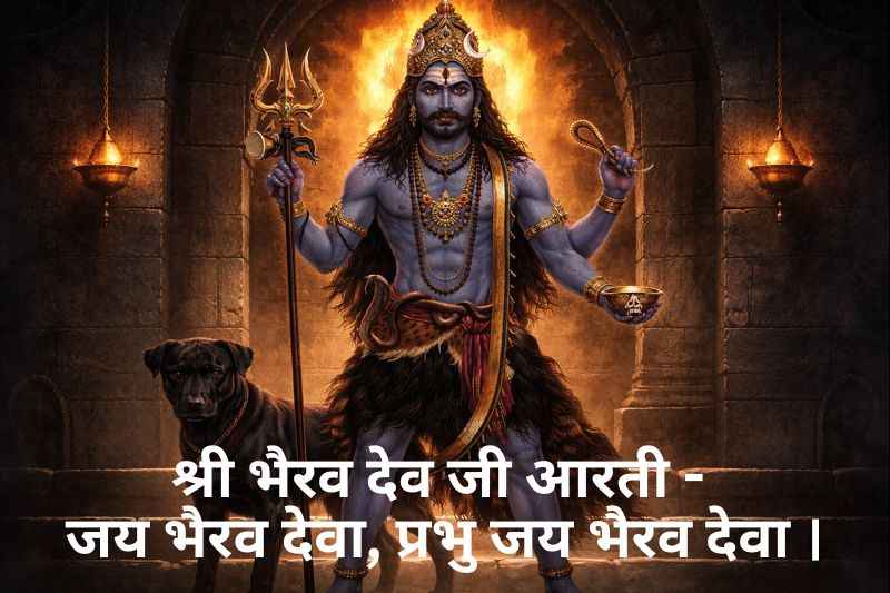 Jai bhairav deva aarti lyrics