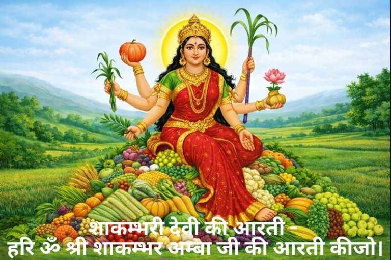 शाकम्भरी देवी की आरती