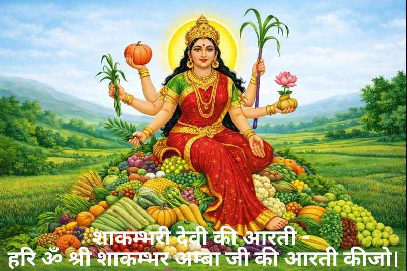 शाकम्भरी देवी की आरती