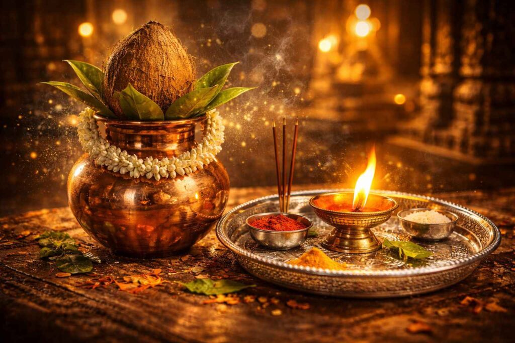 आरती में प्रयुक्त धातुओं का महत्व