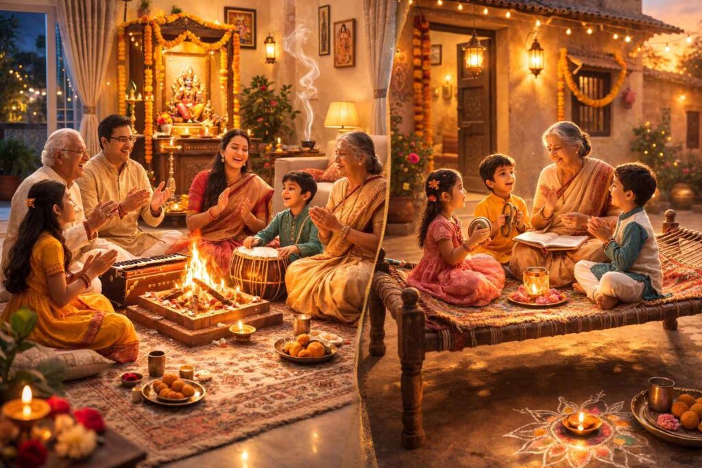 घर में भजन करने के लाभ