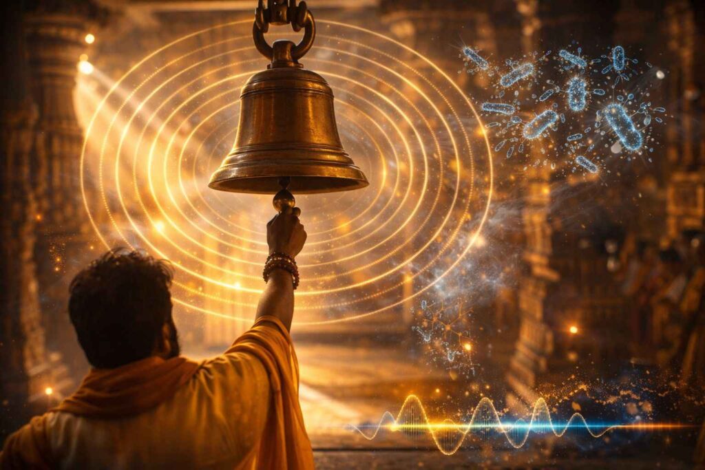 ध्वनि चिकित्सा में घंटी की भूमिका