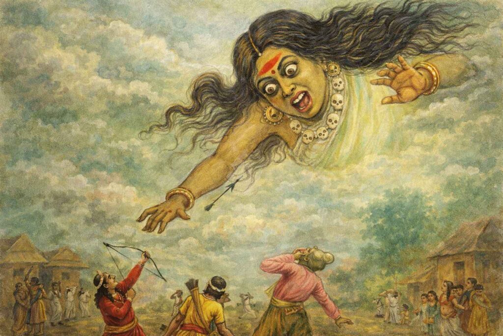 राक्षसी ढुंढी का अंत