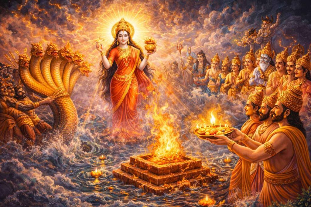 समुद्र मंथन की कथा