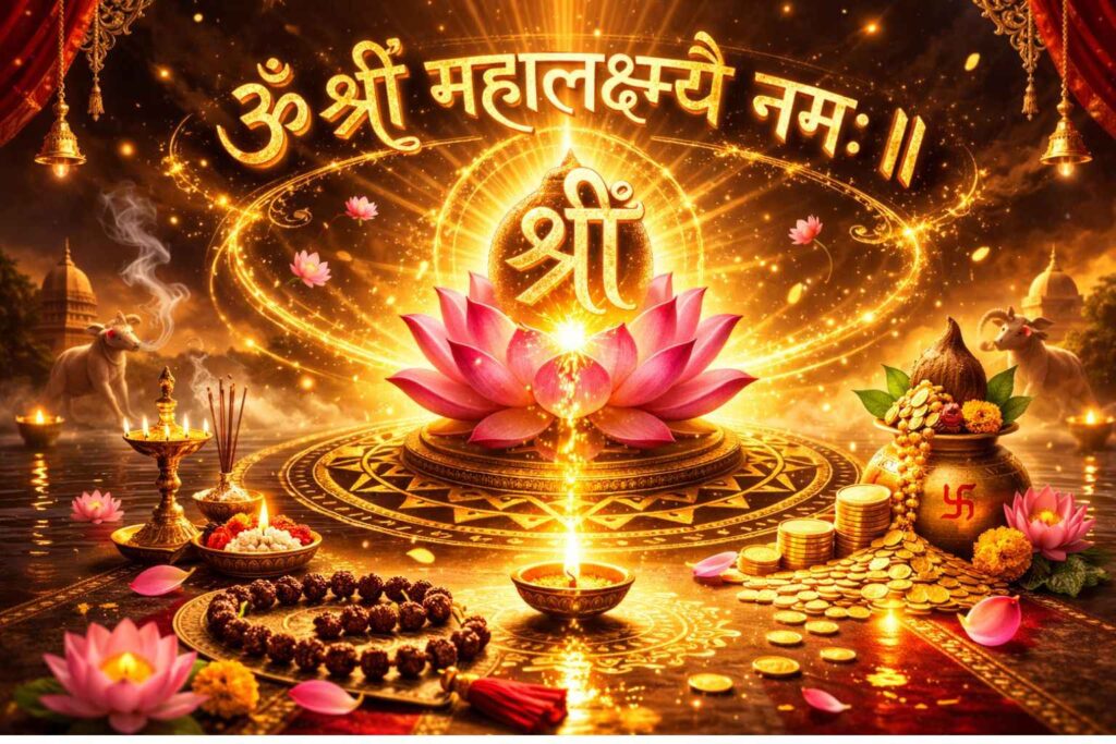 ॐ श्रीं महालक्ष्म्यै नम