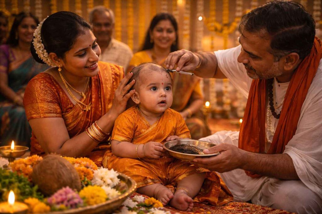 चूड़ाकर्म (मुंडन) संस्कार