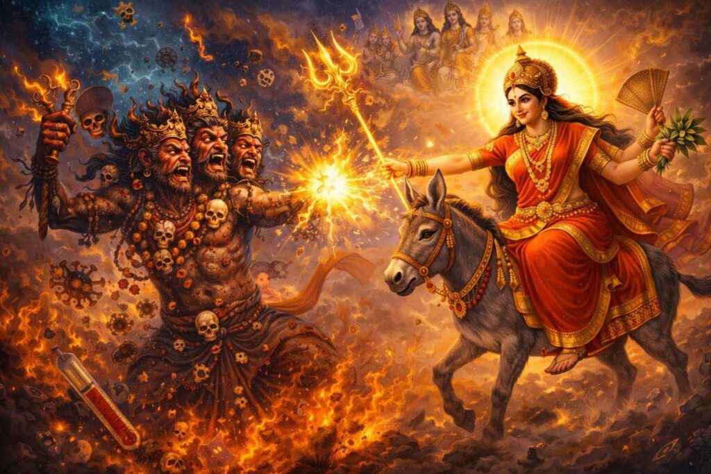 शीतला अष्टमी की पौराणिक कथा