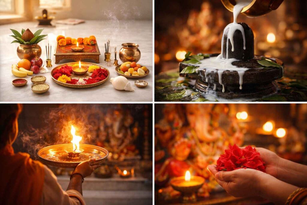 षोडशोपचार पूजा विधि