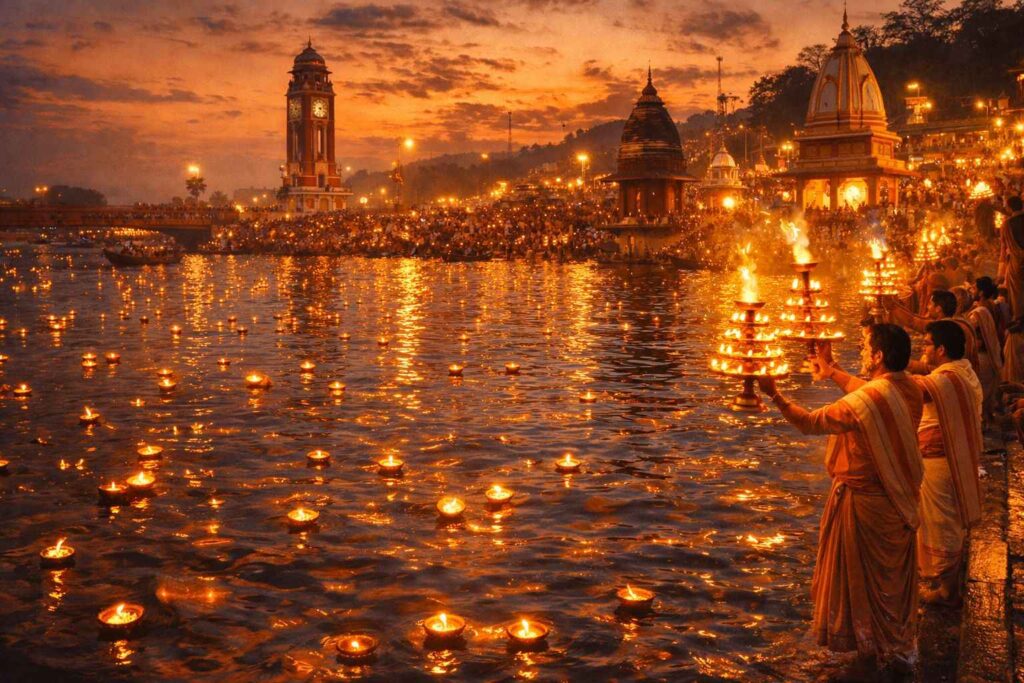 Ganga Aarti at Har Ki Pauri