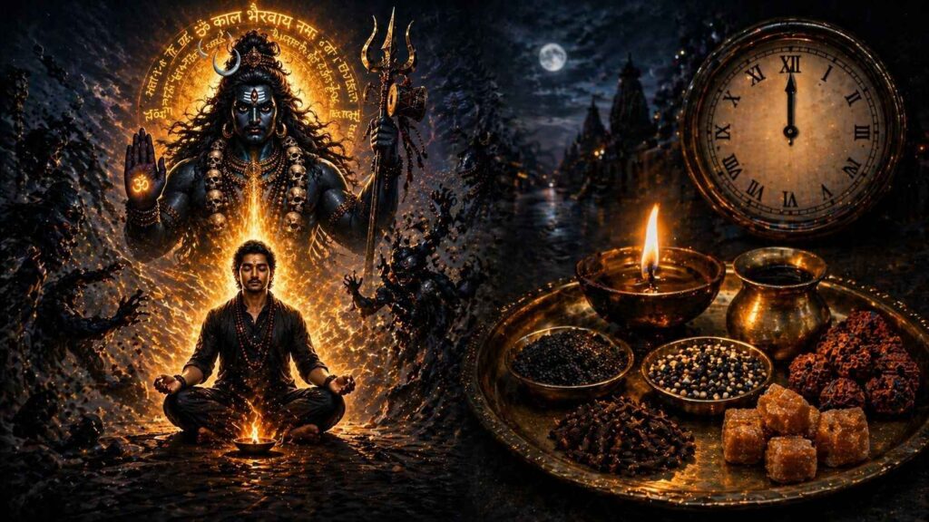 काल भैरव अष्टकम पाठ की विधि, नियम, समय और सावधानियाँ