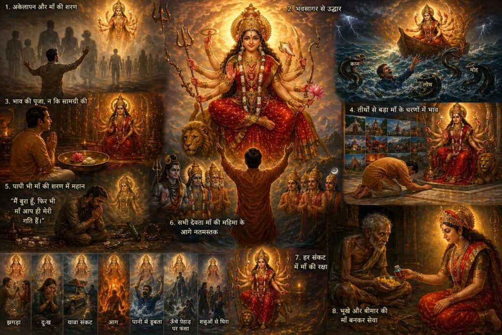 भवानी अष्टकम – पूर्ण श्लोक, अर्थ एवं भावार्थ